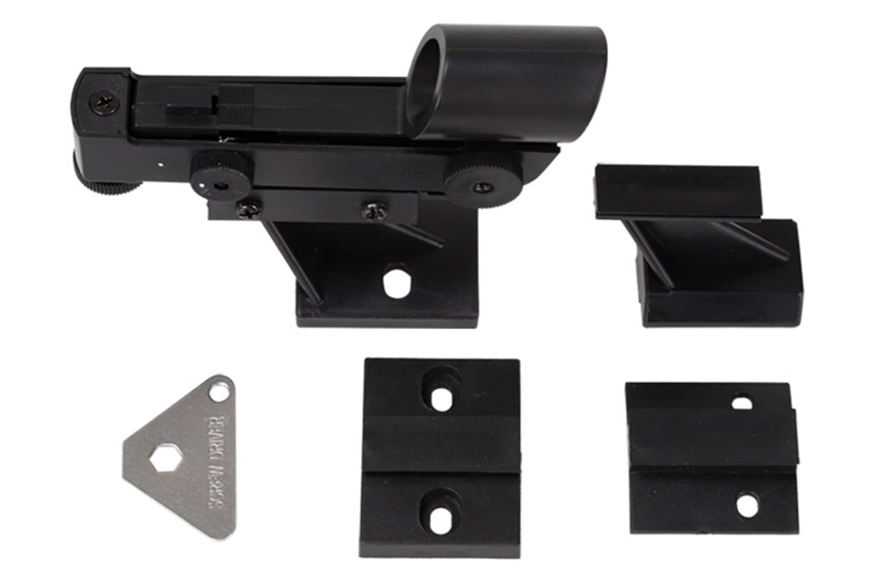 Red Dot Finderscope,Astronomical Telescope Star Pointer Viewfinder Star Finder Scope With 4 Pcs Slide In Bracket,Compatible With